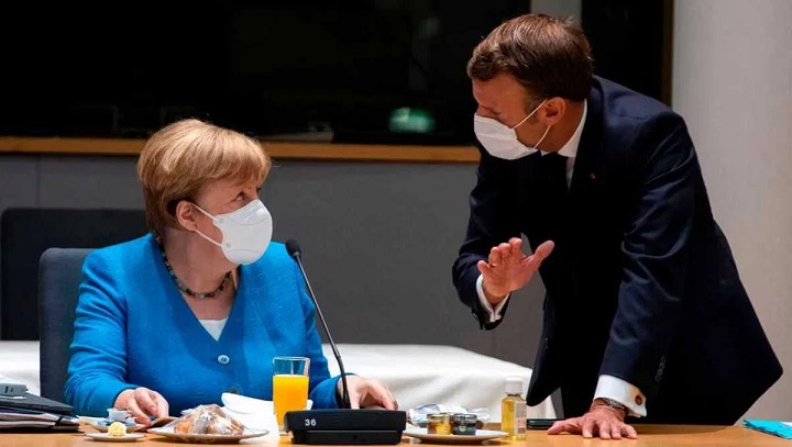 Merkel and Macron