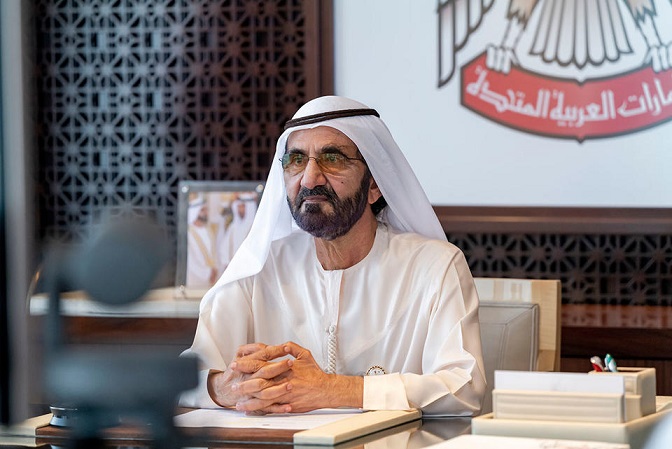Prime Minister and Vice-President of the United Arab Emirates and ruler of Dubai Sheikh Mohammed bin Rashid al-Maktoum