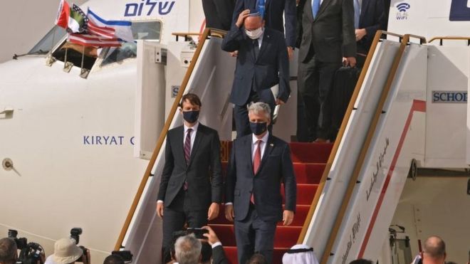 First direct Israel to UAE flight lands in Abu Dhabi