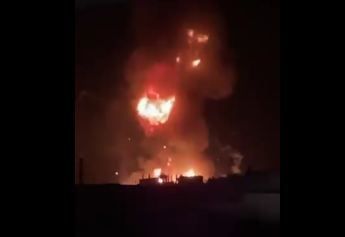 Explosion Rocks Gas Depot Near Lebanon-Syria Border