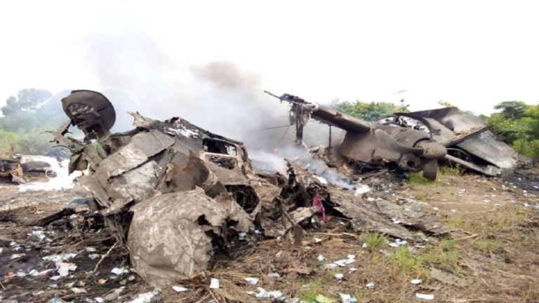 تحطم طائرة بعد إقلاعها بفترة قصيرة من مطار جوبا عاصمة جنوب السودان