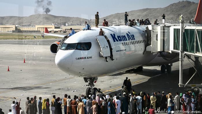 مطار كابل في أفغانستان