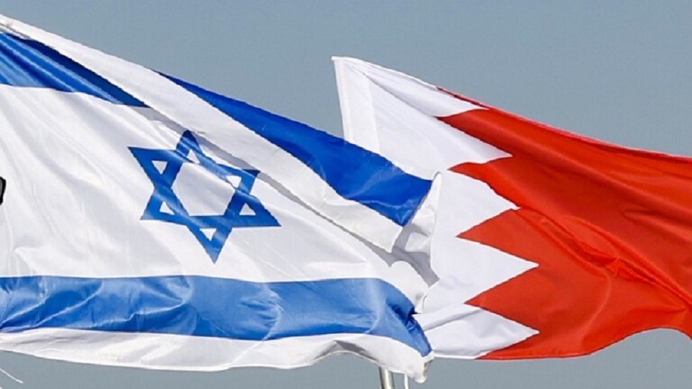 علم كلا من البحرين وإسرائيل