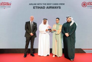 الاتحاد للطيران تفوز بجوائز بزنس ترافلر للعام 2022